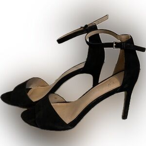 Apt 9 Suede stiletto heel. Open toe. Size 8.5